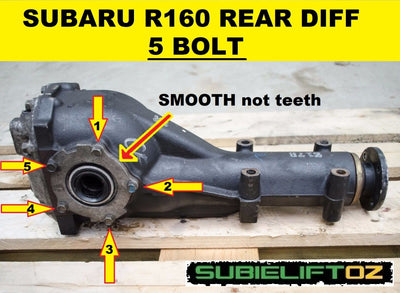Subaru 5-Bolt Rear Diff Locker – SubieLiftOz