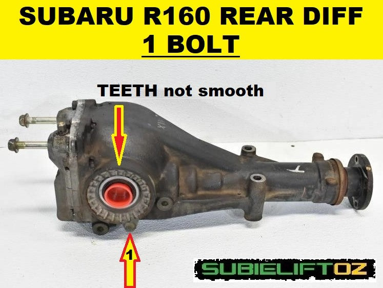 Subaru 1-Bolt Rear Diff Locker – SubieLiftOz
